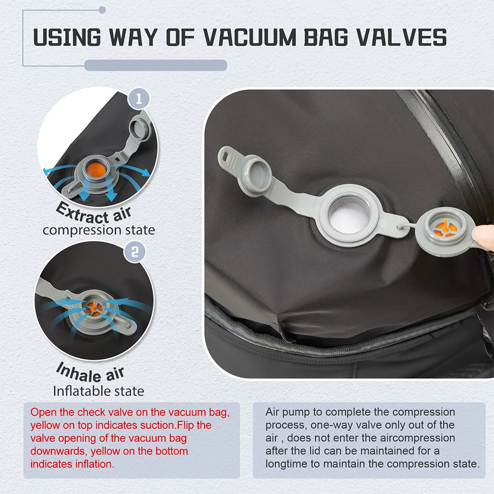 Vacuum Travel Backpack