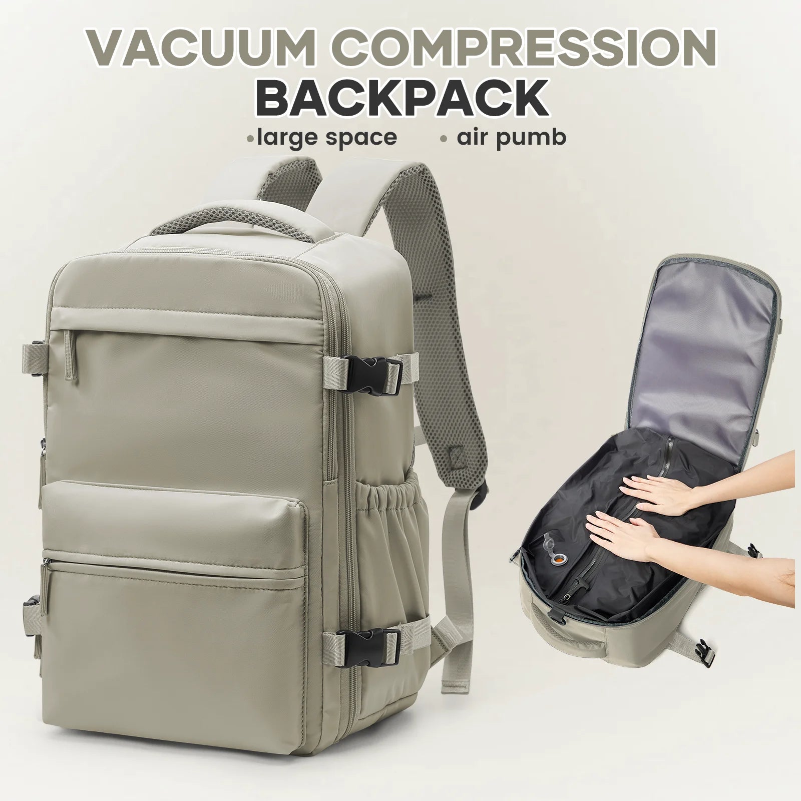 Vacuum Travel Backpack